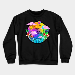 Become one with nature Crewneck Sweatshirt